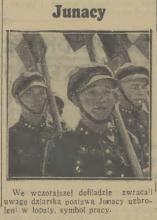 Junacy, 1938