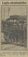 Legia Akademicka, 1938
