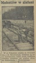 Mokotów w zieleni, 1938