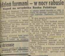 Furmani rabusie, 1938