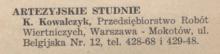 Studnie artezyjskie, 1938