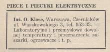 Piece, piecyki, 1938