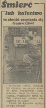 Śmierć lub kalectwo, 1938