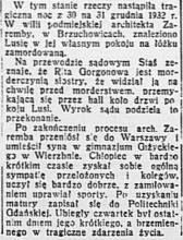 Sprawa Gorgonowej, 1939