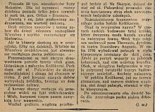 Brak miejsca spacerów, 1939