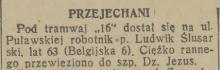Przejechani, 1939