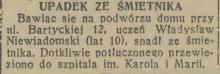 Upadek ze śmietnika, 1939