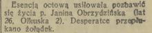 Desperatka, 1939