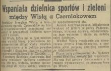 Dzielnica sportów i zieleni, 1939