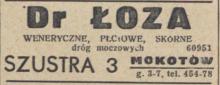 Dr. Łoza, 1942