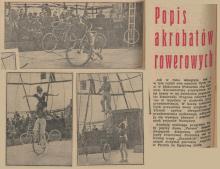 Popis akrobatów, 1943