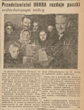 Starcy zademonstrowali szopkę, 1947