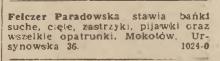 Bańki i pijawki, 1947