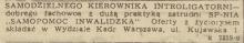 Samopomoc inwalidzka, 1953