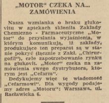 Motor czeka