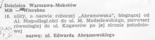 Abramowskiego, 1969